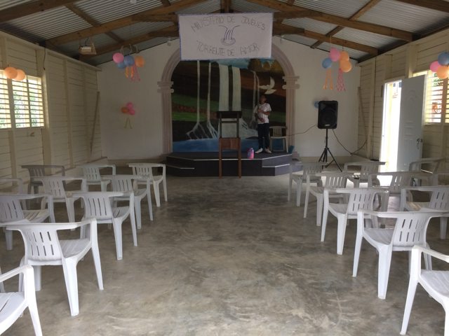 Espacio de reunión de la iglesia